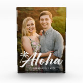 アロハパームツリーホリデーフォト フォトブロック (正面)