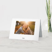 アロハパームツリー2フォト シーズンカード (裏面)