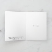 アロハパーム葉ズゴールデンレトリエバードッグカード カード (内部)