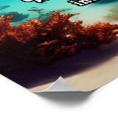 アロハビッグアイランドハワイ ポスター (角)