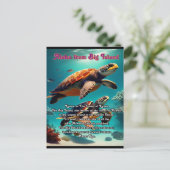 アロハビッグアイランドハワイ ポストカード (スタンド正面)