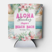 アロハビーチ熱帯バチェロレッテ 缶クーラー (正面)