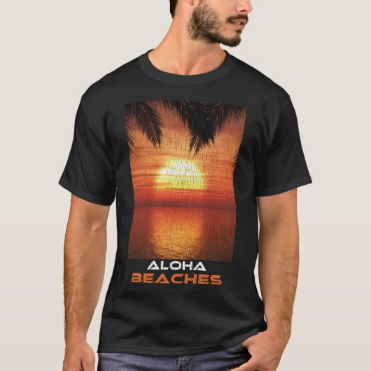 アロハビーチTシャツクラシック Tシャツ (正面)