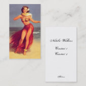 アロハピンナップは名刺を修正しました 名刺 (正面/裏面)