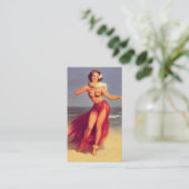 アロハピンナップは名刺を修正しました 名刺 (スタンド正面)