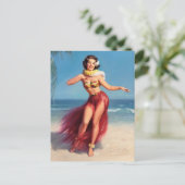 アロハピン留め ポストカード (スタンド正面)