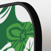 アロハフライデー（緑）ピックボールパドル ピックルボールラケット (左詳細)