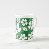 アロハフライデー（緑）骨中国マグカップ ボーンチャイナマグカップ (正面右)