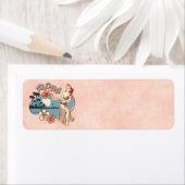 アロハフラガールラベル ラベル (インサイチュ)