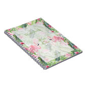 アロハフラミンゴトロピカルビーチ結婚式ゲストハウス ノートブック (右側)