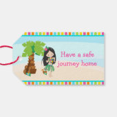 アロハブラックヘアガール ギフトタグ (裏面横)