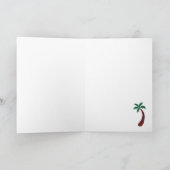 アロハブラックラブラドール カード (内部)