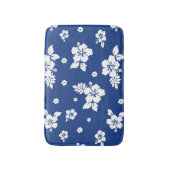 アロハブルークラシックハワイアンシームレスパターン バスマット (正面縦)