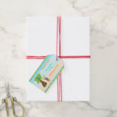 アロハブロンドヘアボーイ ギフトタグ (より糸付き)