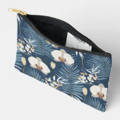 アロハプリントパターン アクセサリーポーチ (見開き)