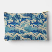 アロハプリントパターン アクセサリーポーチ (裏面)