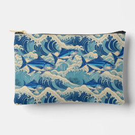 アロハプリントパターン アクセサリーポーチ