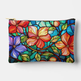 アロハプリントパターン アクセサリーポーチ