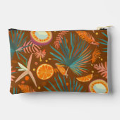 アロハプリントパターン アクセサリーポーチ (裏面)