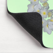 アロハプルメリアの花輪 マウスパッド (コーナー)