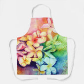 アロハプルメリア エプロン (正面)