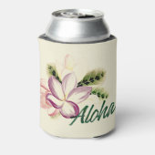 アロハプルメリア 缶クーラー (缶裏面)