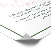 アロハベビーシャワー深夜おむつ ポスター (角)