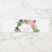 アロハベビーシャワー ペットボトルラベル (シングルラベル)