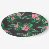 アロハベビーシャワー ペーパープレート (アングル)