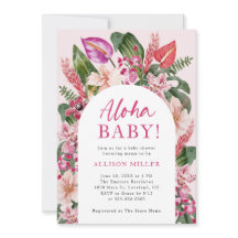 アロハベビーシャワー