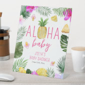 アロハベビーパイナップル&パシファイアベビーシャワールアウ（ハワイ式宴会） 台座サイン (インサイチュ)