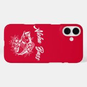 アロハベースハワイアンさくらんぼレッド Case-Mate iPhoneケース (裏面 (横))