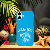 アロハベースハワイアンライトブルー Case-Mate iPhoneケース
