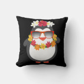 アロハペンギンハワイアニマルサングラス クッション (正面)