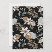 アロハボホトロピカルボタニカルウィークエンド 招待状 (裏面)