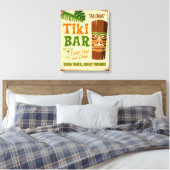 アロハポスター キャンバスプリント (インサイチュ (寝室))