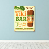 アロハポスター キャンバスプリント (インサイチュ (ウッドフロア))