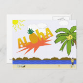 アロハポストカード ポストカード (正面/裏面)