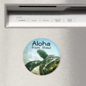 アロハマウイウミガメ マグネット (インサイチュ (食洗機))