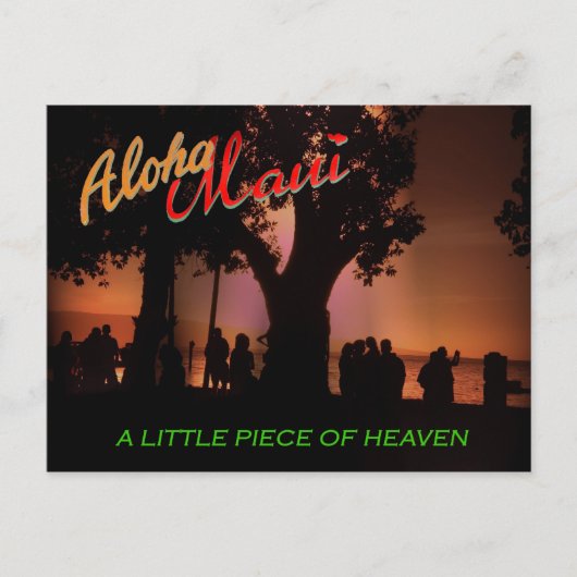 アロハマウイ ポストカード (正面)