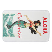 アロハマーメイドサンダー_サンダー_コーブ バスマット (正面)