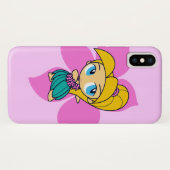 アロハミツハワイアンピンクハイビスカスフラガール Case-Mate iPhoneケース (裏面(横))