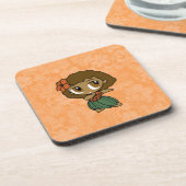 アロハミツフラガールヒビスカスコースター コースター (左側)