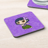 アロハミツフラガールヒビスカスコースター コースター (左側)