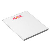 アロハメモ帳 ノートパッド (アングル)