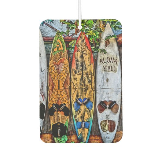 アロハヤール カーエアーフレッシュナー (正面)