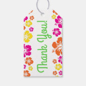 アロハルアウ（ハワイ式宴会）バースデーパーティー ギフトタグ (正面)