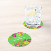 アロハルアウ（ハワイ式宴会）バースデーパーティー ラウンドペーパーコースター (インサイチュ)