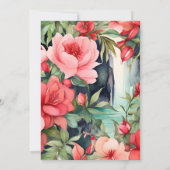 アロハルアウ（ハワイ式宴会）熱帯卒業パーティー 招待状 (裏面)