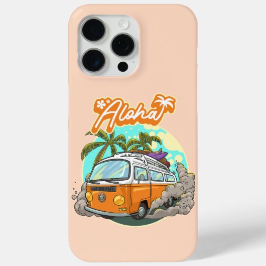 アロハレトロサーフバン Case-Mate iPhoneケース (裏面)